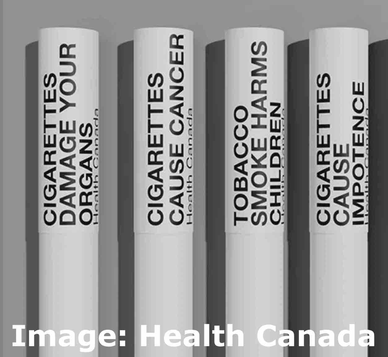 Canada to put health warnings on individual cigarettes