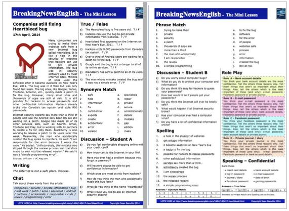 A 2-Page Mini-Lesson - Heartbleed