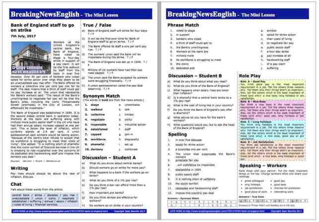 A 2-Page Mini-Lesson - Bank of England