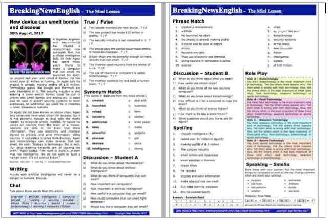 A 2-Page Mini-Lesson - Biotechnology