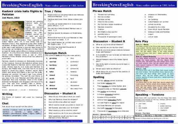 A 2-Page Mini-Lesson - Kashmir