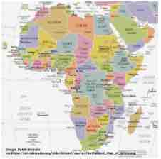 An ESL lesson on Map of Africa - Africa calls for map to show continent's true size