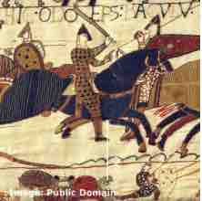An ESL lesson on Bayeux Tapestry  - Bayeux Tapestry back in UK after 900 years