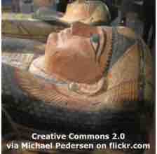 An ESL lesson on Mummies  - Mummy removed from exhibition over 'lack of consent'